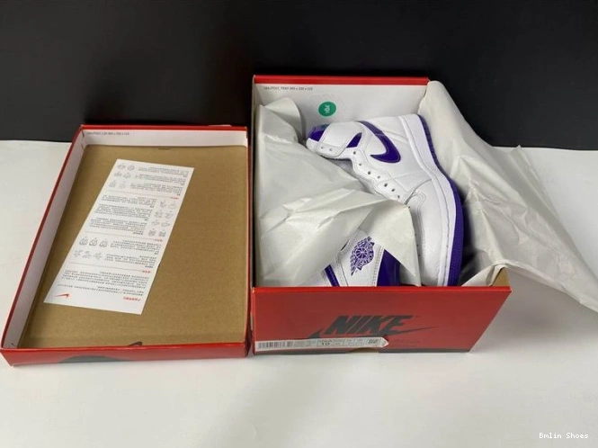 Bmlin RETRO COURT HIGH PURPLE JORDAN 1 CD0461-151 AIR 0717
